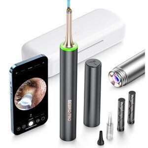 BEBIRDPRO Ear Wax Removal Cleaner with IP67 Camera, Otoscope Ear Cleaning Tool